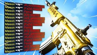 the *NEW* GOLDEN M4A1 in WARZONE... (M4A1 KINGLY SPLENDOR in WARZONE)