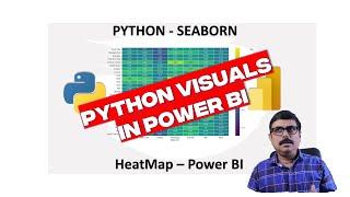 Power BI   || Python || Seaborn || Heatmap || Custom Visuals in Power BI   1