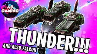 [WR] THUNDER FALCON Mk2 Max Gameplay | War Robots