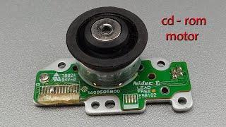 I make 12v Free Electric Generator from CD-ROM Motor