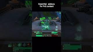 Quick guide: Essential WoW Addons for diving into PvE! #warwithin #wowaddons #worldofwarcraft