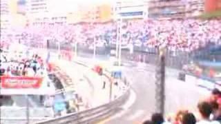 F1 Ralf Schumacher Monaco Crash (amateur video)