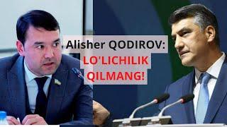 ALISHER QODIROV va RASUL KUSHERBAYEV majlisda JANJALLASHDI