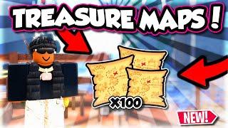 How to Get TREASURE MAPS FAST in Roblox FISCH!