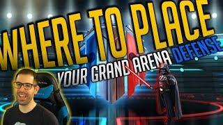 GRAND ARENA DEFENSE PLACEMENT STRATEGY TIPS GUIDE!!! | Star Wars Galaxy of Heroes SwGoH