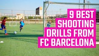 9 Best Shooting Drills from FC Barcelona | Fun Youth Soccer Drills from FC Barcelona on the MOJO App