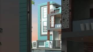 33x50 sq ft Home Plan & Exterior Design in short  by D K 3D Home Design || Video No.2568
