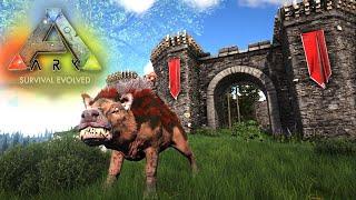 Моя история в ARK: Survival Evolved / карта Fjordur / Крепость / 02