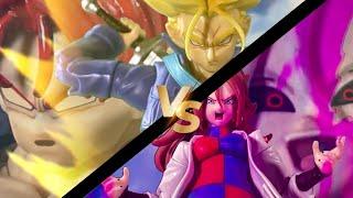 Epic Showdown: Android 21 Vs Future Trunks ( Stop Motion ) ( 2024 )