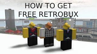 HOW TO GET FREE RETROBUX IN RETROSTUDIO 100% WORKING METHOD | RetroStudio | Roblox