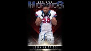 Jerimiah Spicer   First team All American Athlete