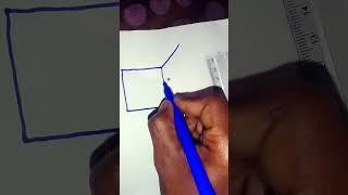 drawing is a cube