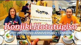 KONJIKI HOTOTOGISU MOE-DUBAI | 9th Wedding Anniversary Dinner