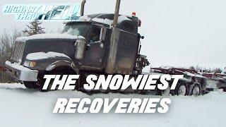 Highway Thru Hell's Snowiest Recoveries | Highway Thru Hell