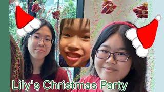 Lily's Christmas Party Condominium Vlog (FIRST VIDEO) | Hazel & Kayla