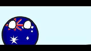 Life Down Under - Countryballs