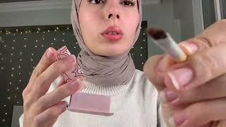 ASMR doing your makeup in 4 minutes 