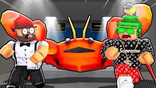 A TERRIFYING UNDERWATER CREATURE 20,000 METERS DEEP | Crab Lab Roblox