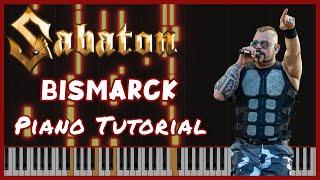 Piano Tutorial: Sabaton's Bismarck (Medium)