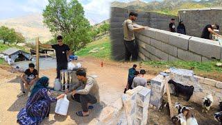 ‍"Hassan's Return from University: Amir's Family Builds a Storehouse in Their Rural Home!"