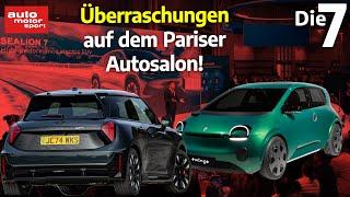 Retro-Modelle, Elektro-Sportler und SUV: 7 Neuheiten vom Pariser Autosalon | auto motor und sport