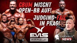 Cbum demütigt Open-Bodybuilding (fast)! Judging-Chaos trotz Weinberger! - EVLS Prague Pro Review