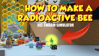 How to Make a RADIOACTIVE BEE with  FREE NEONBERRIES in BEE SWARM SIMULATOR