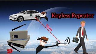 LONG Keyless repeater, Relay atack - testing Toyota Camry 2020y. | Ретранслятор Тойота, Длинная рука