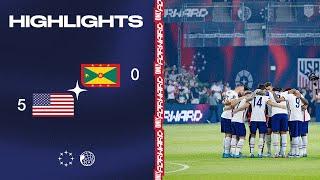 USMNT vs. Grenada: 1:00 Highlights - June 10, 2022