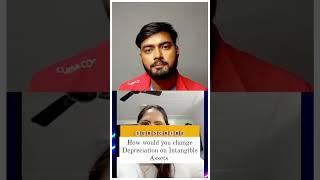 How would you change Depreciation on Intangible Assets | Corporate Wala | Tricky Q&A #corporatewala