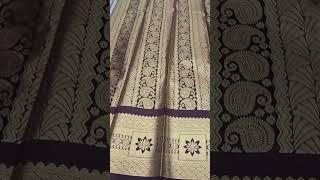 Restocked full zari saree #gold #goldzarisaree #coffee #chocolate #brown