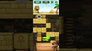 The game play of diggy loot in Android