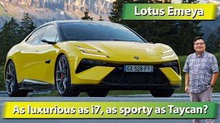 Lotus Emeya review - as sporty as Taycan, as lux as i7? From RM555k in Malaysia