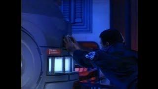 The Ansata Separatists Planting A Bomb On the Enterprise D Warp Core