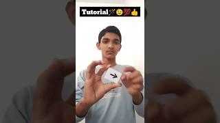 New paper magic trick tutorial #shorts #magic #magictricks #shortvideo #viral