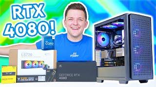 Awesome RTX 4080 Gaming PC Build! [ft. i7 13700K w/ 15+ Gaming Benchmarks!]