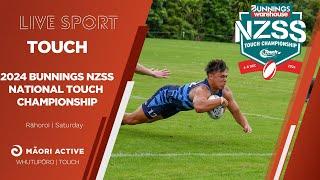 Day Two | Boys | Westlake Boys v Otago Boys | 2024 Bunnings NZSS National Touch Championship