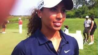 Cheyenne Woods, the niece of Tiger Woods talks golf