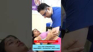 CHIROPRACTIC TREATMENT | STRNUM | CHEST PAIN | DR. VARUN DUGGAL CHIROPRACTIC INN INDIA #shortfeed