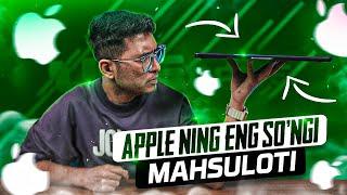 ANA ENDI MACBOOK AIR HAM MONTAJ QILA OLADI