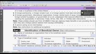 How to Fill Out W-8BEN Form? [Instructions]