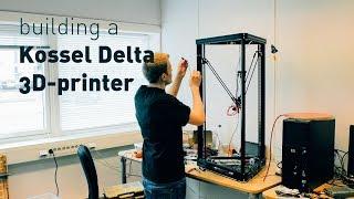 Building a large Kossel Delta 3D printer