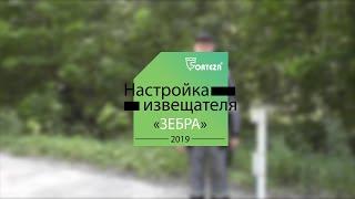 Извещатель ЗЕБРА. Настройка извещателя по bluetooth. Обучающее видео.