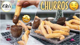 Wie auf dem Weihnachtsmarkt: CHURROS mit Nutella oder Zimtzucker / Spekulatiusgewürz