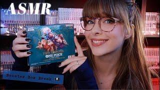 ASMR ‍️ One Piece TCG Booster Box Opening - Two Legends!  Relaxing Card Unboxing! ((OP08))