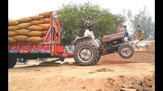 Tractor stunt / Amazing hilarious incident of tractor fails /Mani Tractors