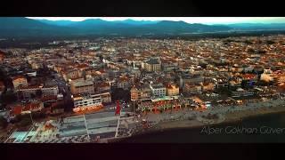 AKÇAY / EDREMİT-BALIKESİR HAVADAN DRONE ÇEKİM GÜN BATIMI SUNSET