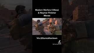 Messi & Neymar Finisher Moves MW2 World Cup Football Event! Modern Warfare 2 Messi/Neymar Executions