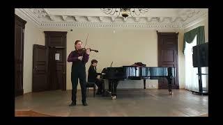 V. Lebedev MusicFenix - Violin : Solo concert in the Small Hall of the Kazan State Conservatory.