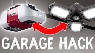 Garage Door Opener - ADJUSTABLE LED LIGHT HACK 